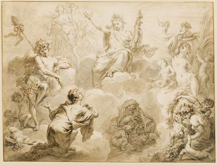 Phaeton Before His Father Apollo